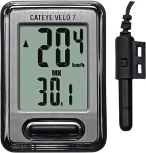 CATEYE Velo 9 Wired Bike Computer for Accurate Cycling Performance
