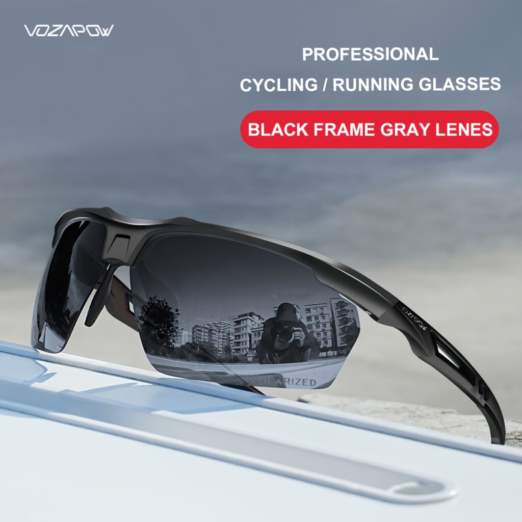 Vozapow Polarized Fashion Glasses with Interchangeable Lens